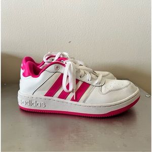 Sz 8 Adidas Originals Hot pink platform sneakers